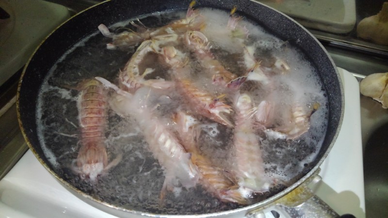 活けシャコの沖漬け カンジャンケジャン を作ってみた 櫛田川野食会19開催のお知らせ 野食ハンマープライス